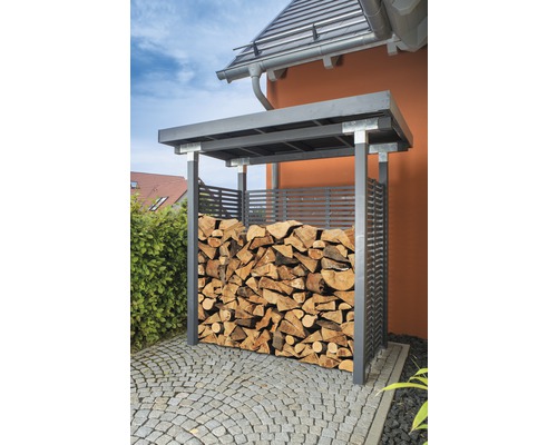 Trend Konsta overkapping 240 x 150 x 234 cm antraciet