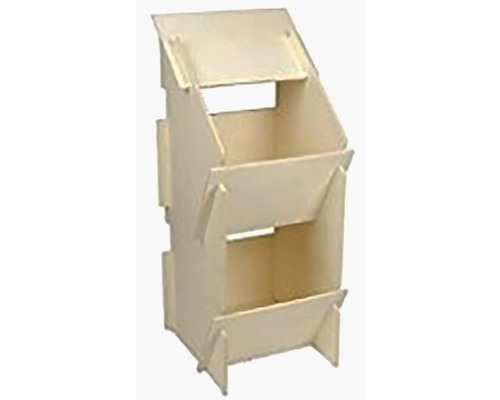 Dobar legnest voor kippen, 35 x 30 x 83 cm, natuurlijk