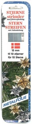 Stjernestrimler 15Mm 40Stk Sølv - 15040-61