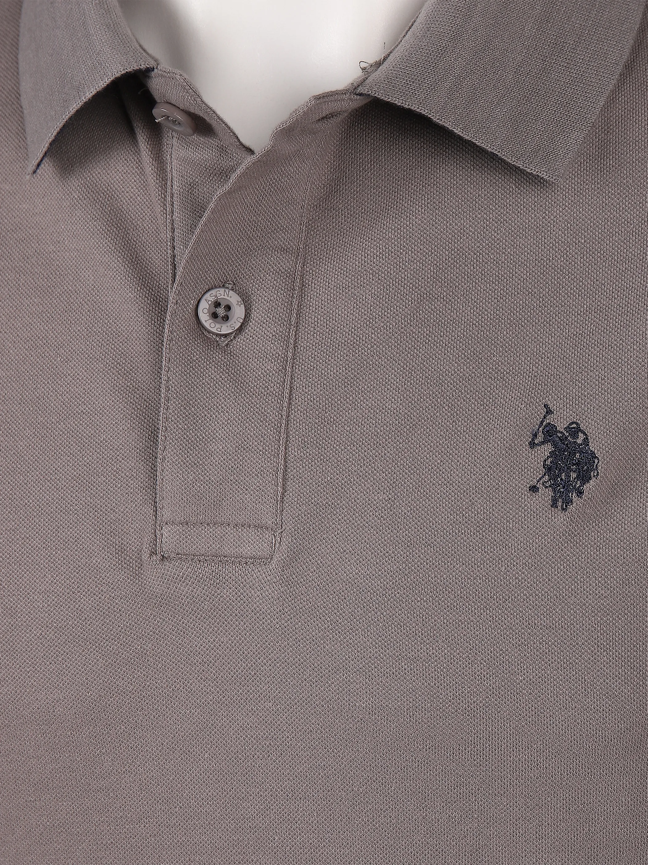 Herren Poloshirt mit langem Arm