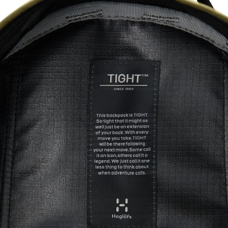 Haglöfs Tight Large True Black/Olive Green
