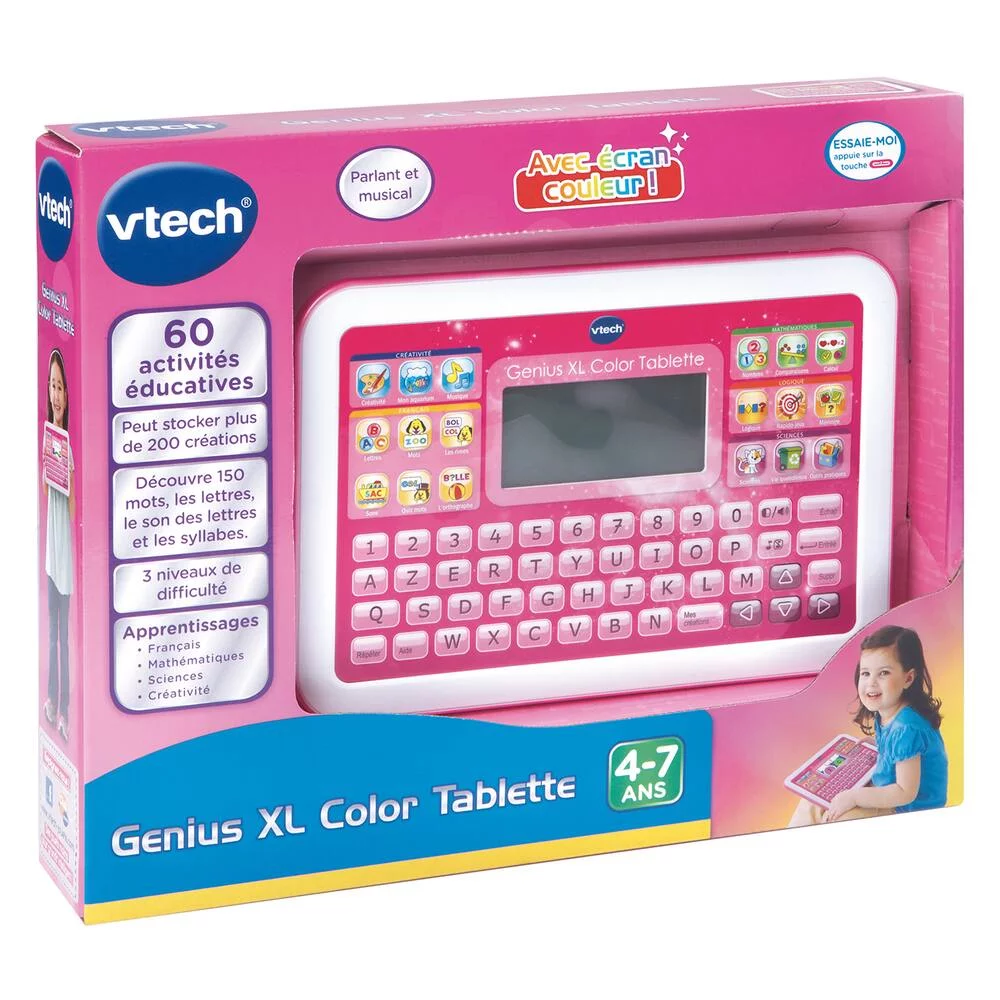 GENIUS XL COLOR TABLETTE ROSE