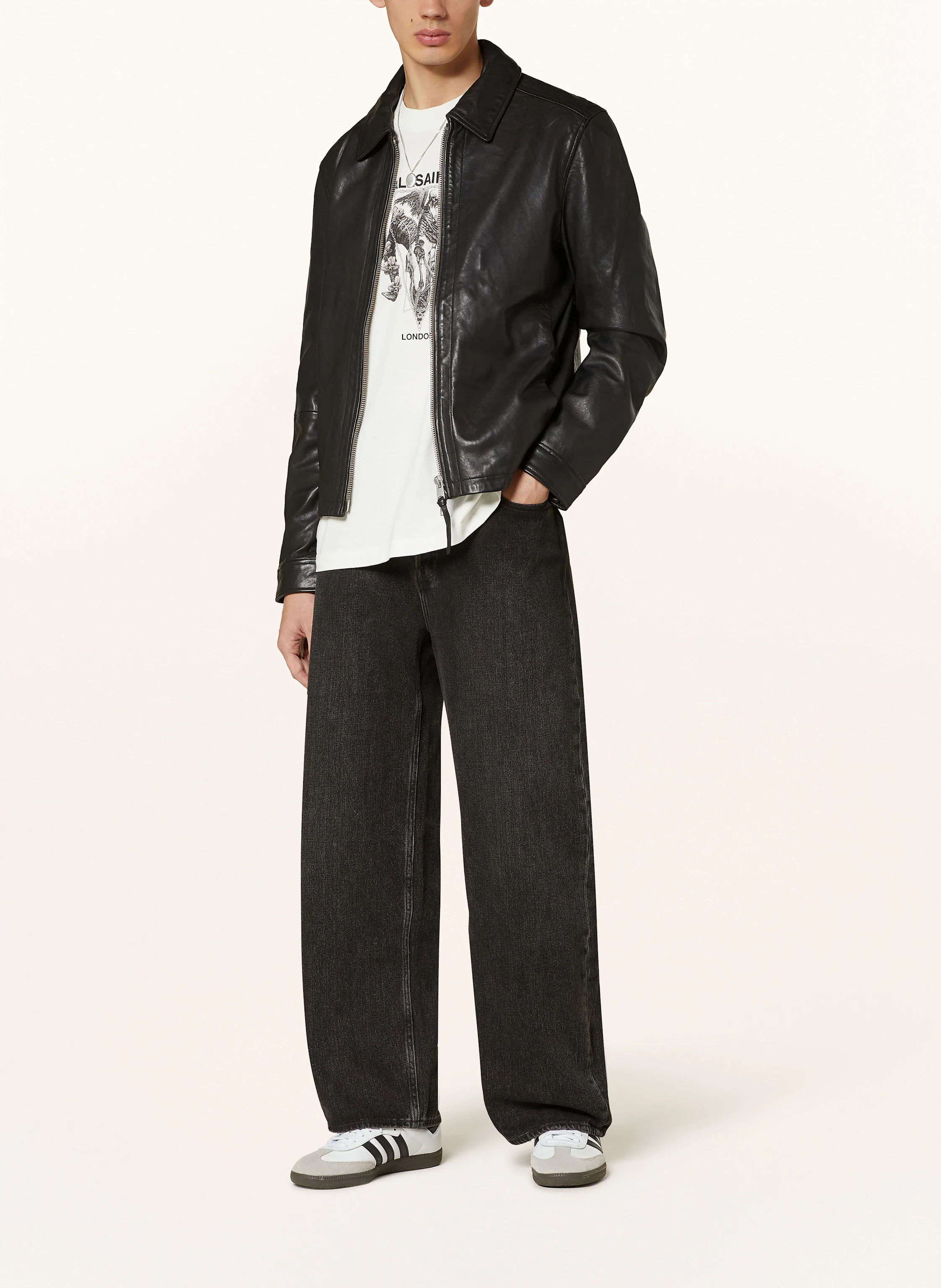 ALLSAINTS Lederjacke EROL