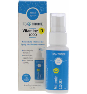 TS Choice Vitamine D 1000 Spray 25ML