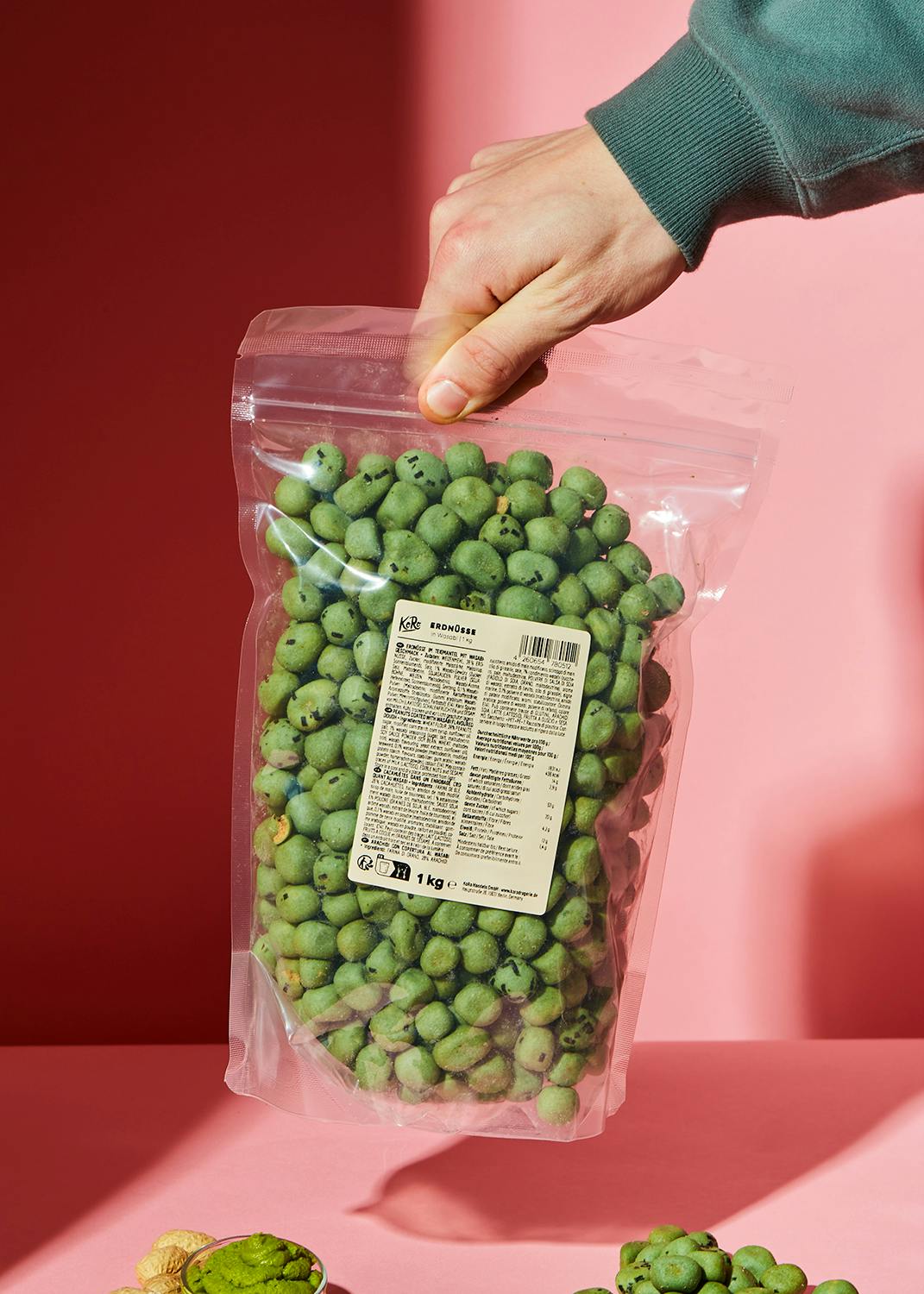 Erdnüsse mit Wasabi 1 kg