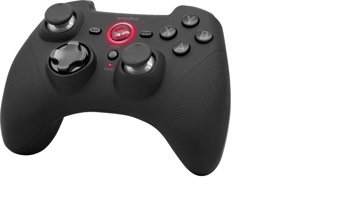 Speedlink - Rait Gamepad - Trådløs - PC/PS3/Switch/OLED Sort