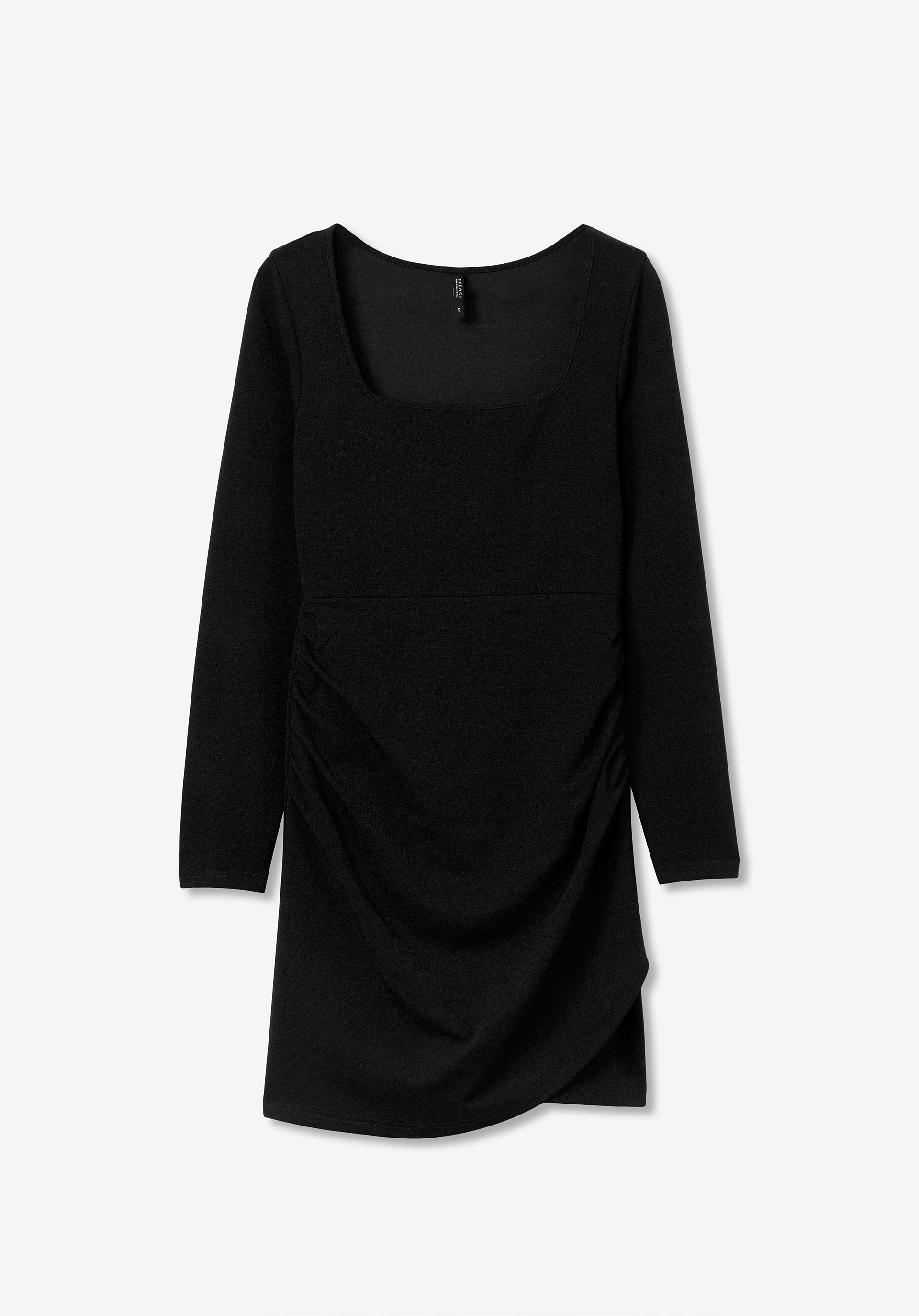 Vestido Curto com Franzidos