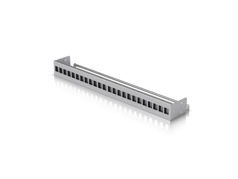 Ubiquiti 24-Port Blank Keystone Patch Panel 1HE 19