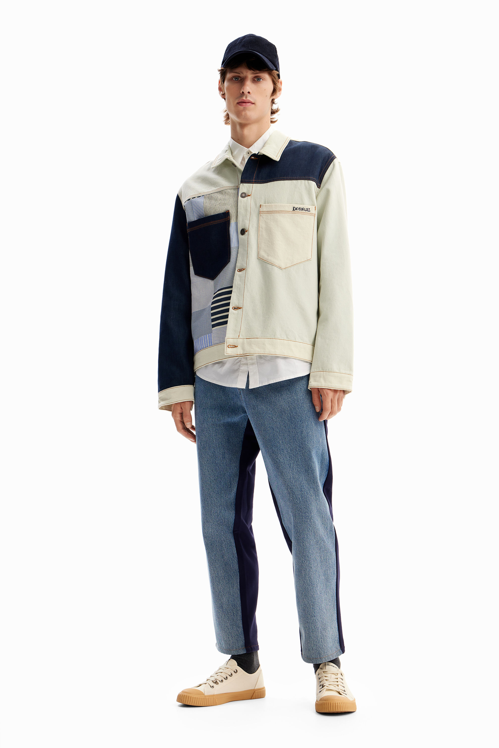 Top de cowboy com patch