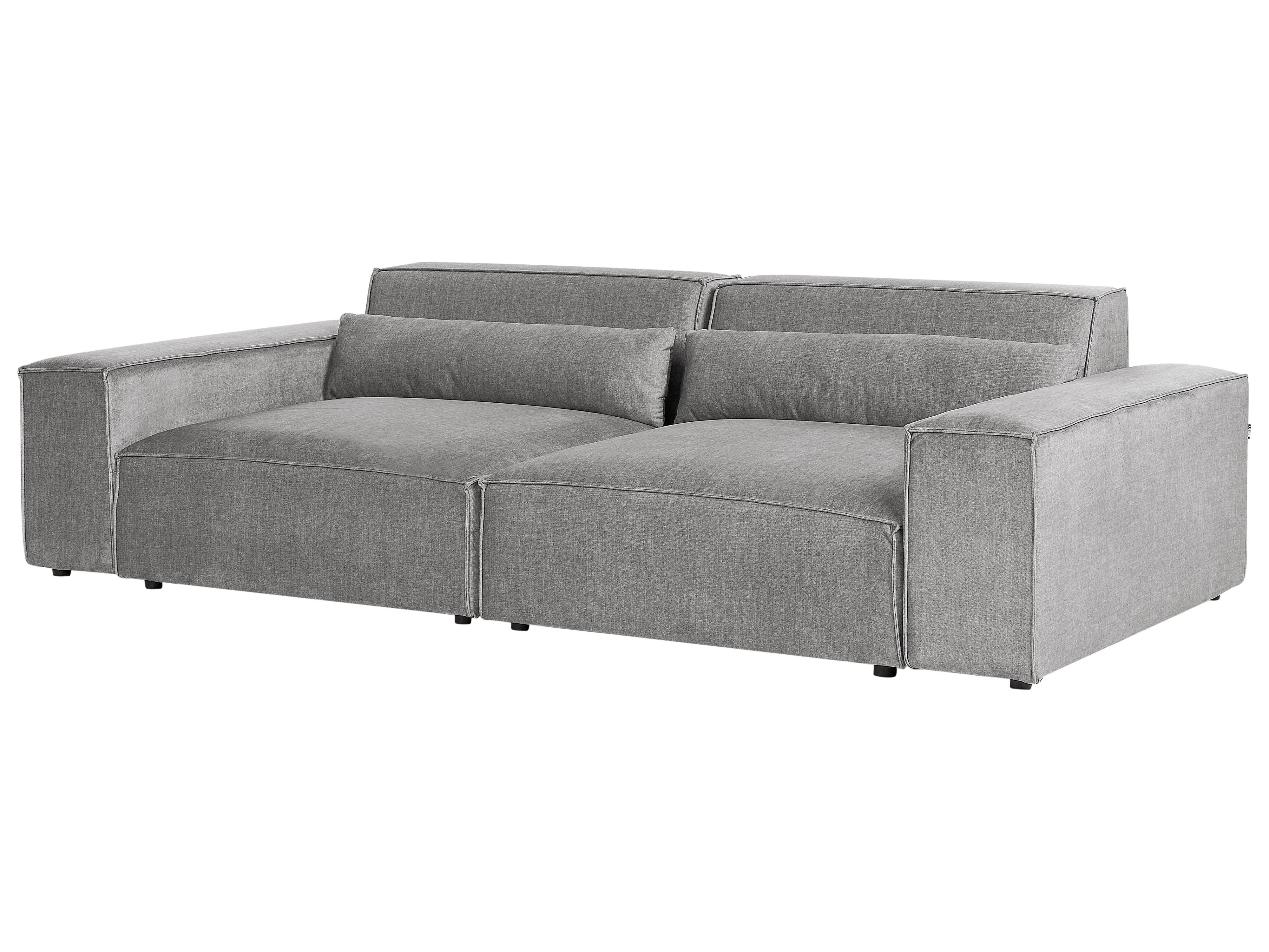 Modulaire bank 2-zits HELLNAR Stof Grijs