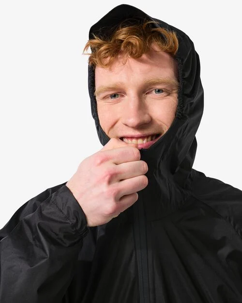 poncho de pluie pour adulte léger imperméable noir