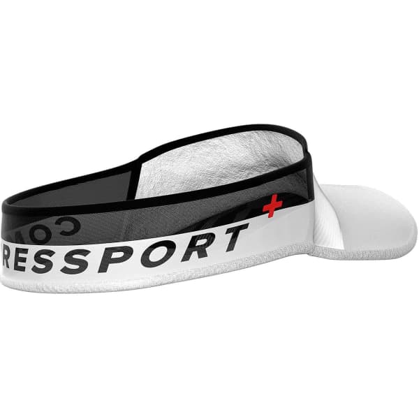 Visière running COMPRESSPORT VISOR ULTRALIGHT WHITE