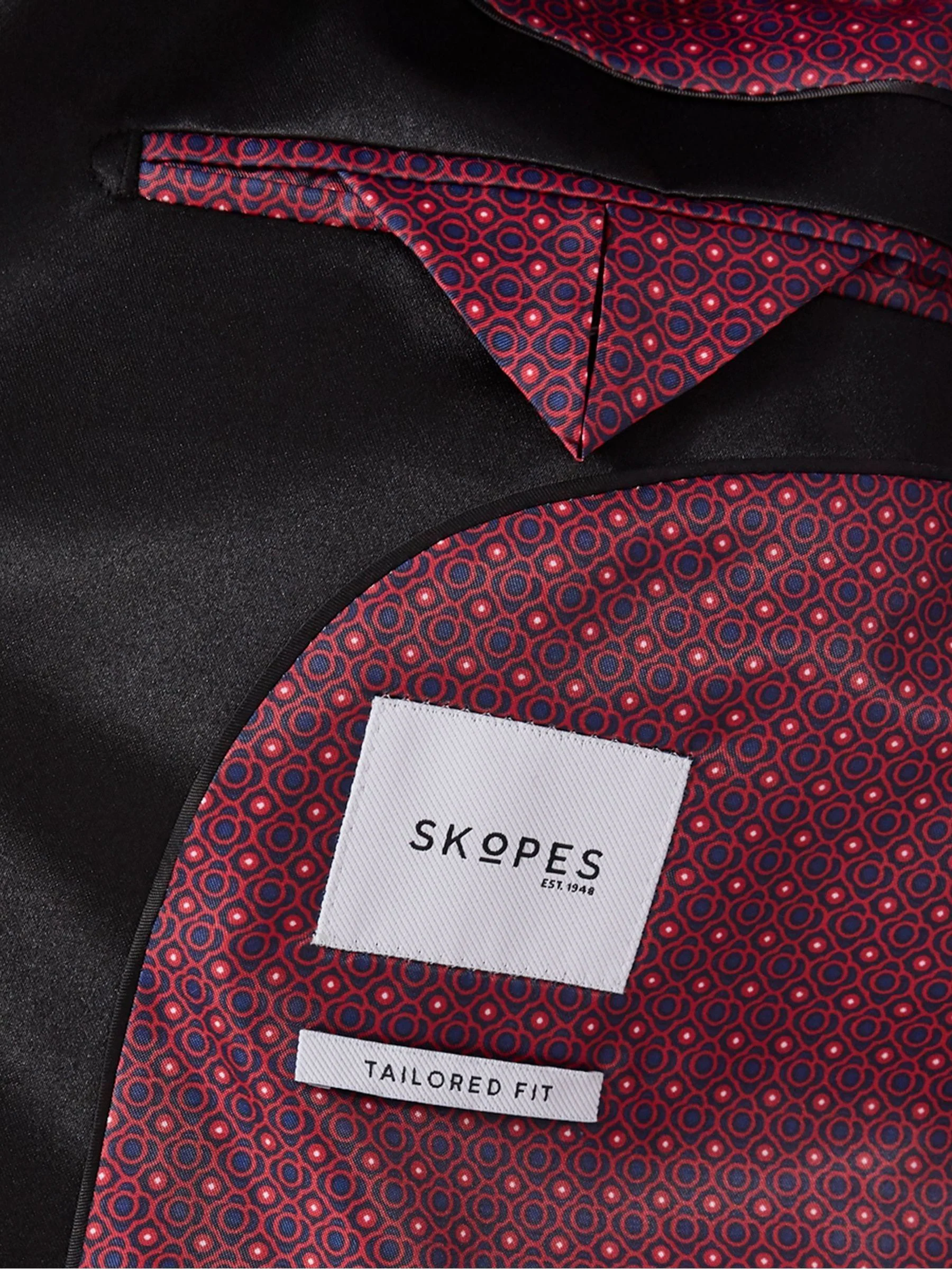 Skopes Tailored Fit Tiesto Fluwelen Dinner Jack