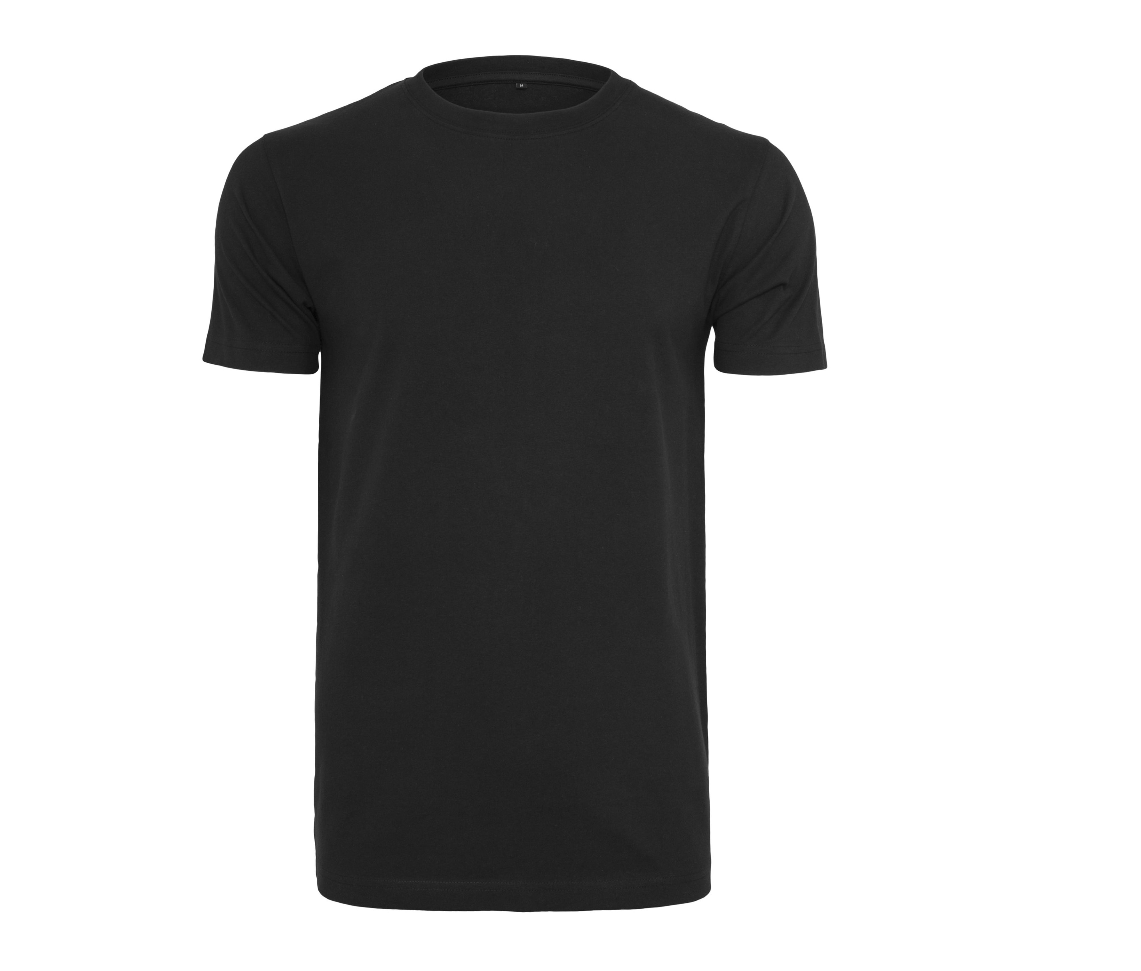 Build Your Brand BY004 - T-shirt Confortable à Col Rond en Coton