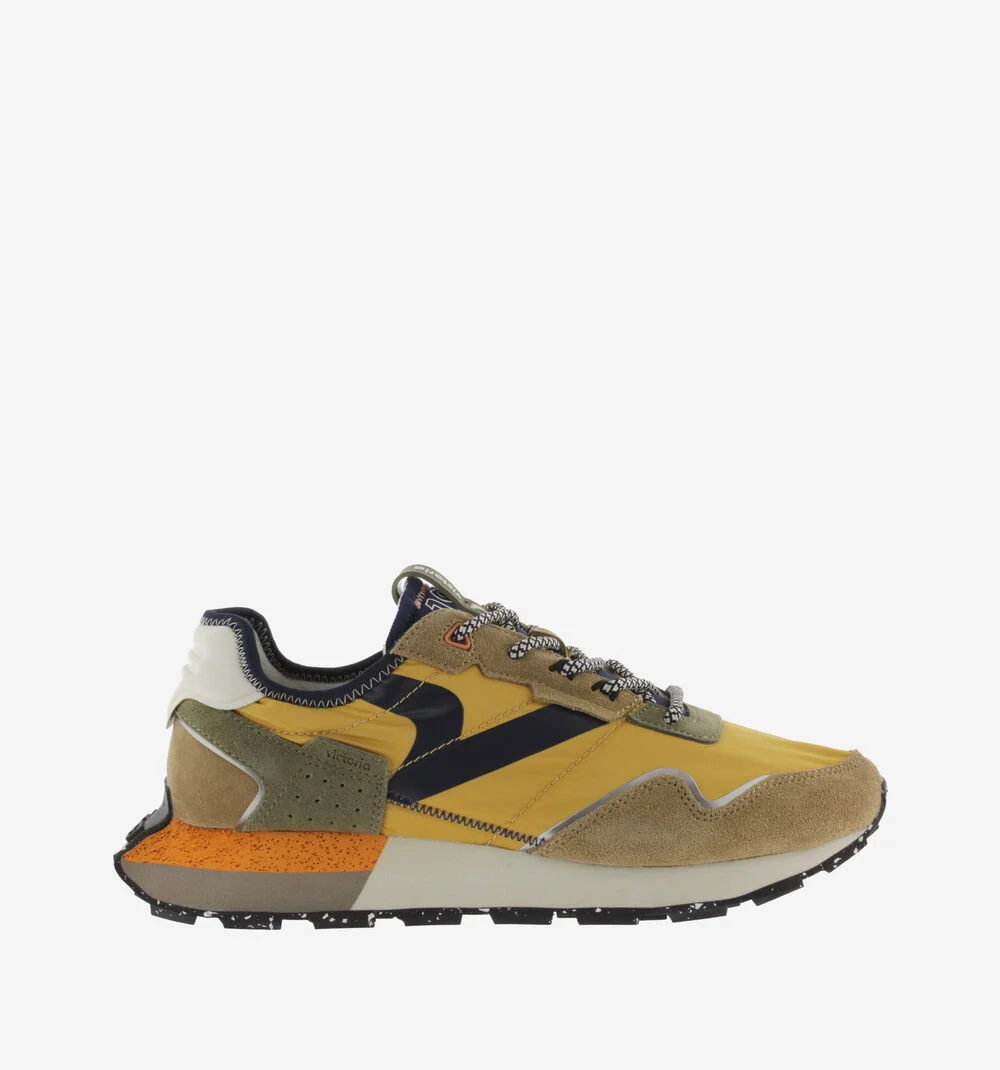 WING SPORT Chaussures de sport pour hommes à semelles recyclées MOSTAZA