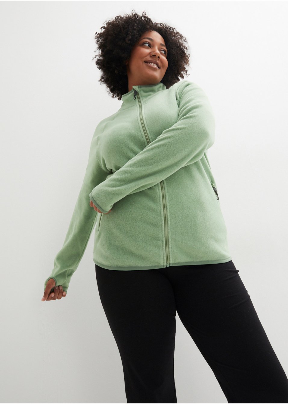 Veste polaire avec poches zippées