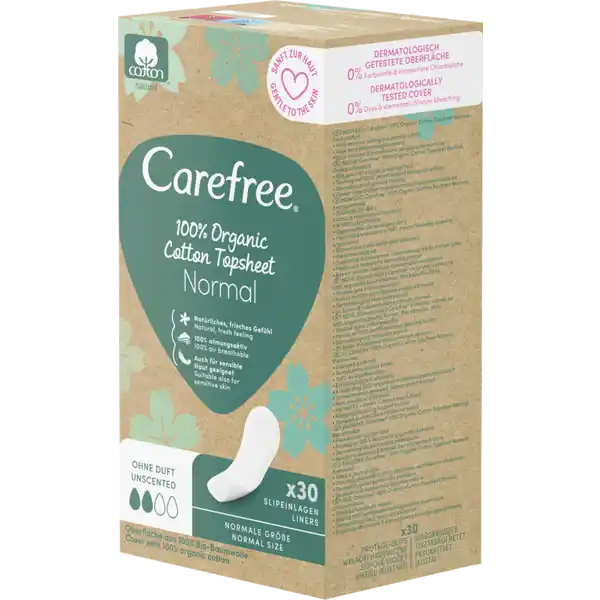 Slipeinlagen Organic Cotton Normal