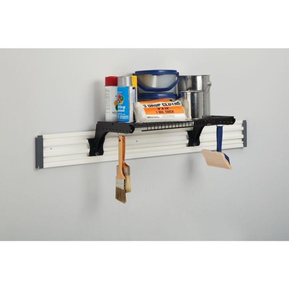 TRÅDHYLLE STANLEY TRACK WALL SYSTEM 57X26X3CM