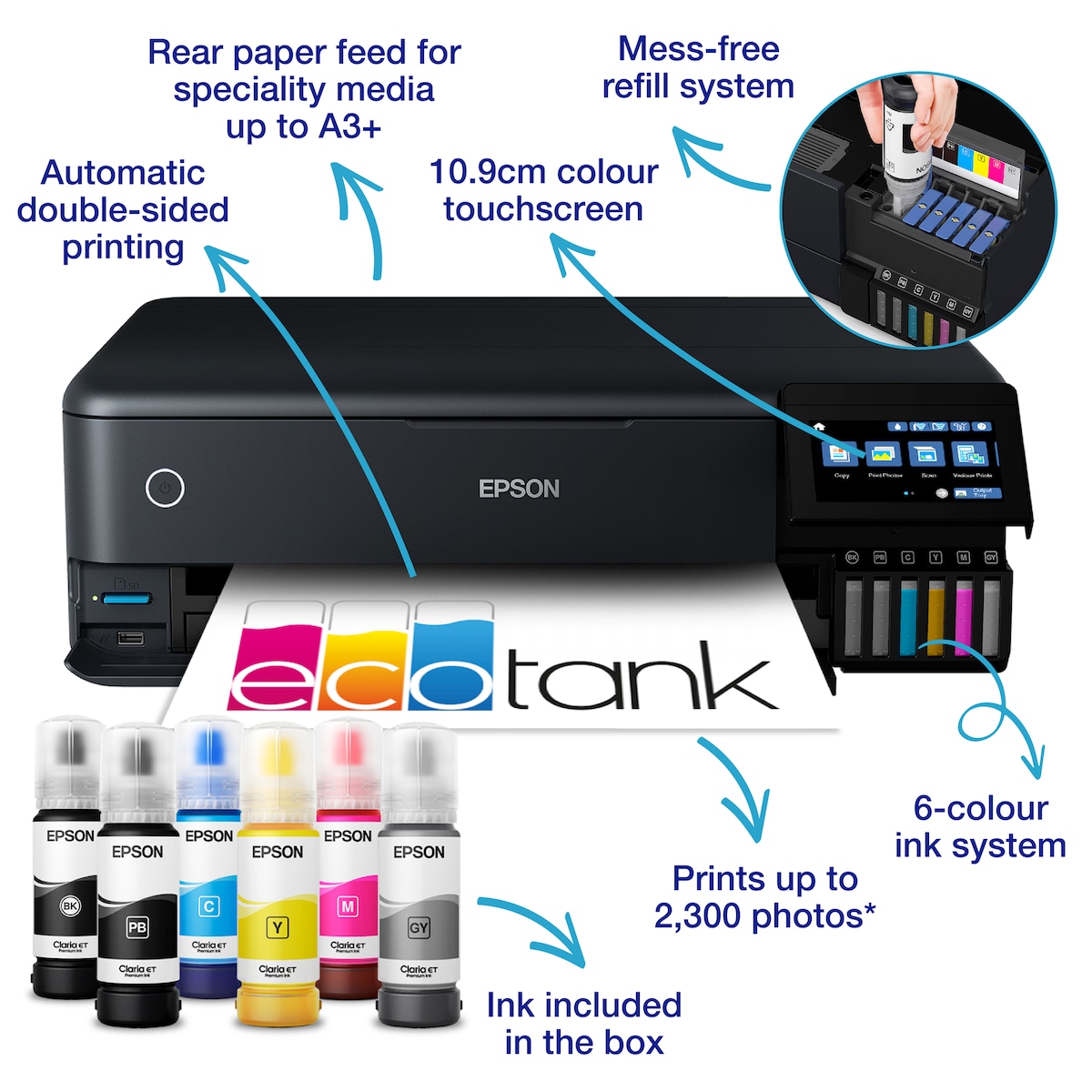 Epson EcoTank ET-8550 multifunction printer