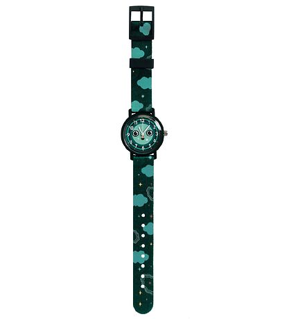 Djeco Armb?ndsur - Montre Night - Sort/ Grøn