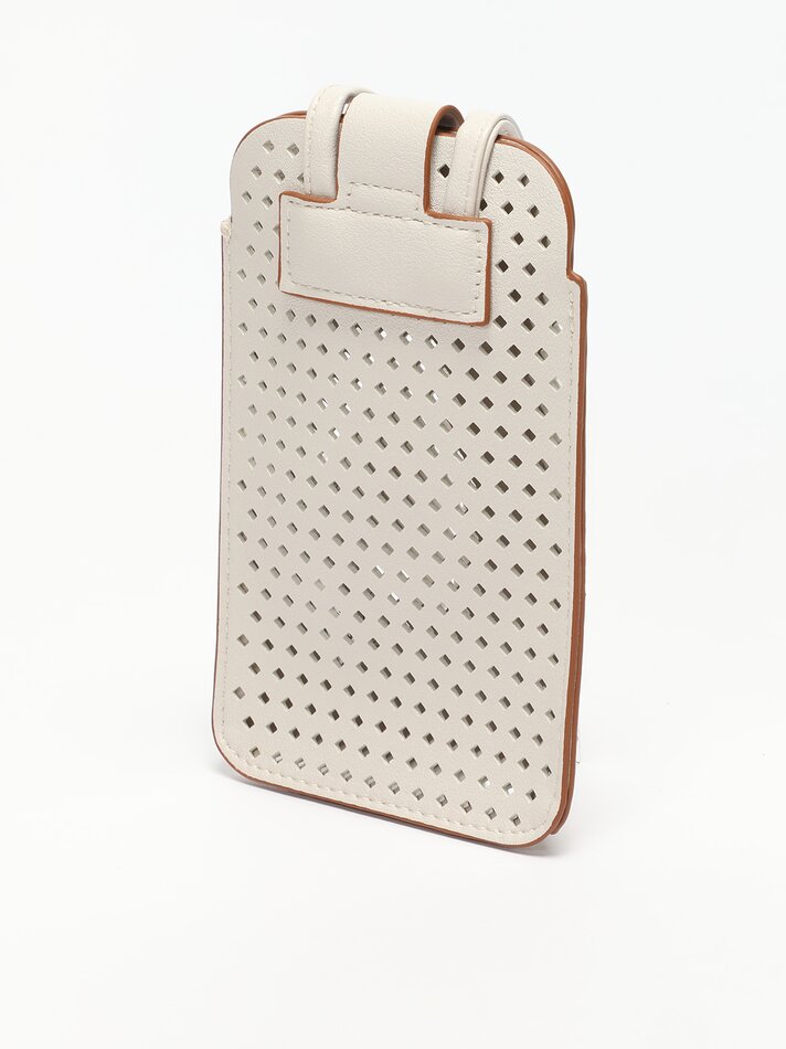 Capa para celular recortada - Branca