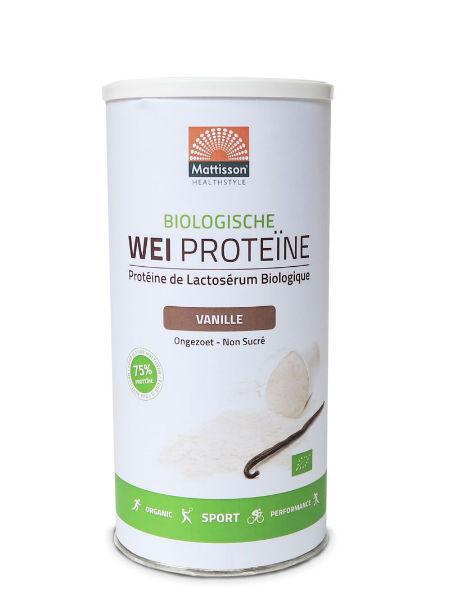 Mattisson Wei Proteine Vanille 75% 450g
