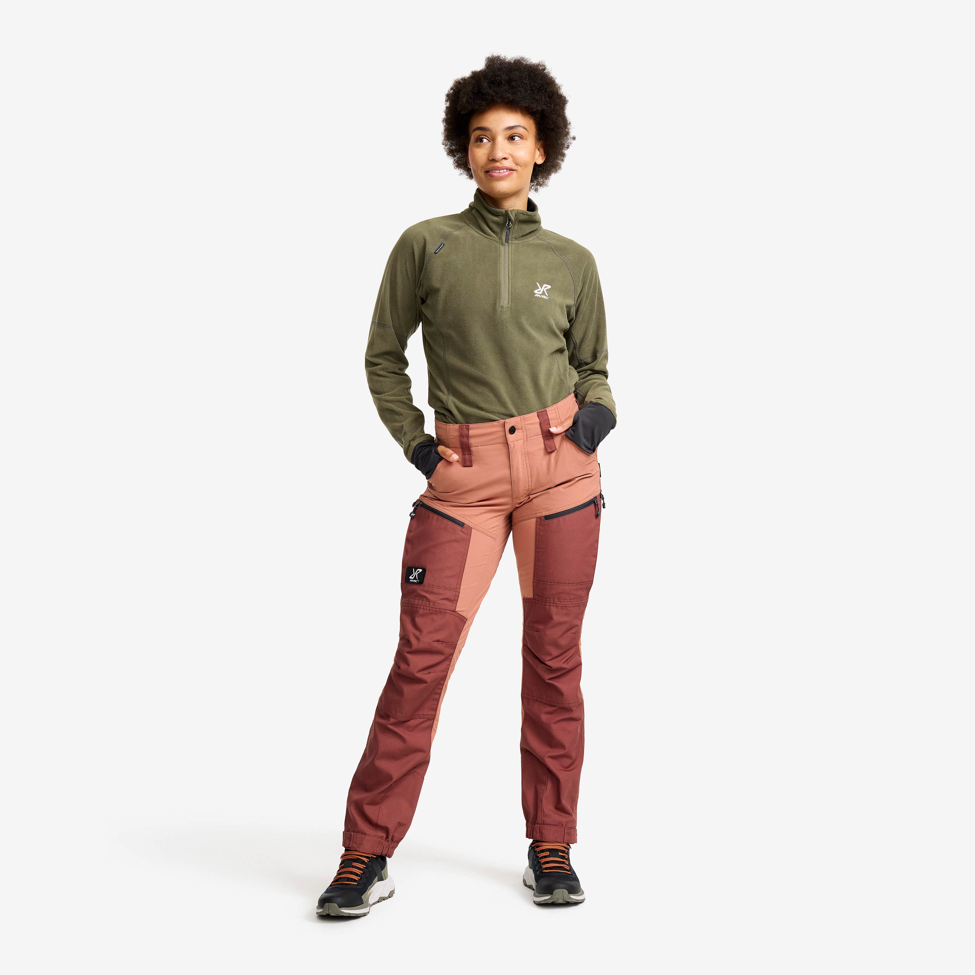 RVRC GP Pro Pants Dame Sable/Copper Brown