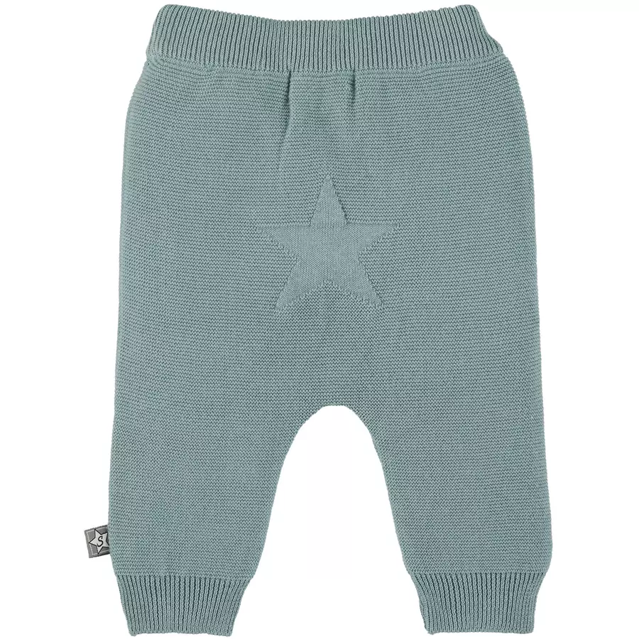 Sterntaler Strick-Hose Herz grün