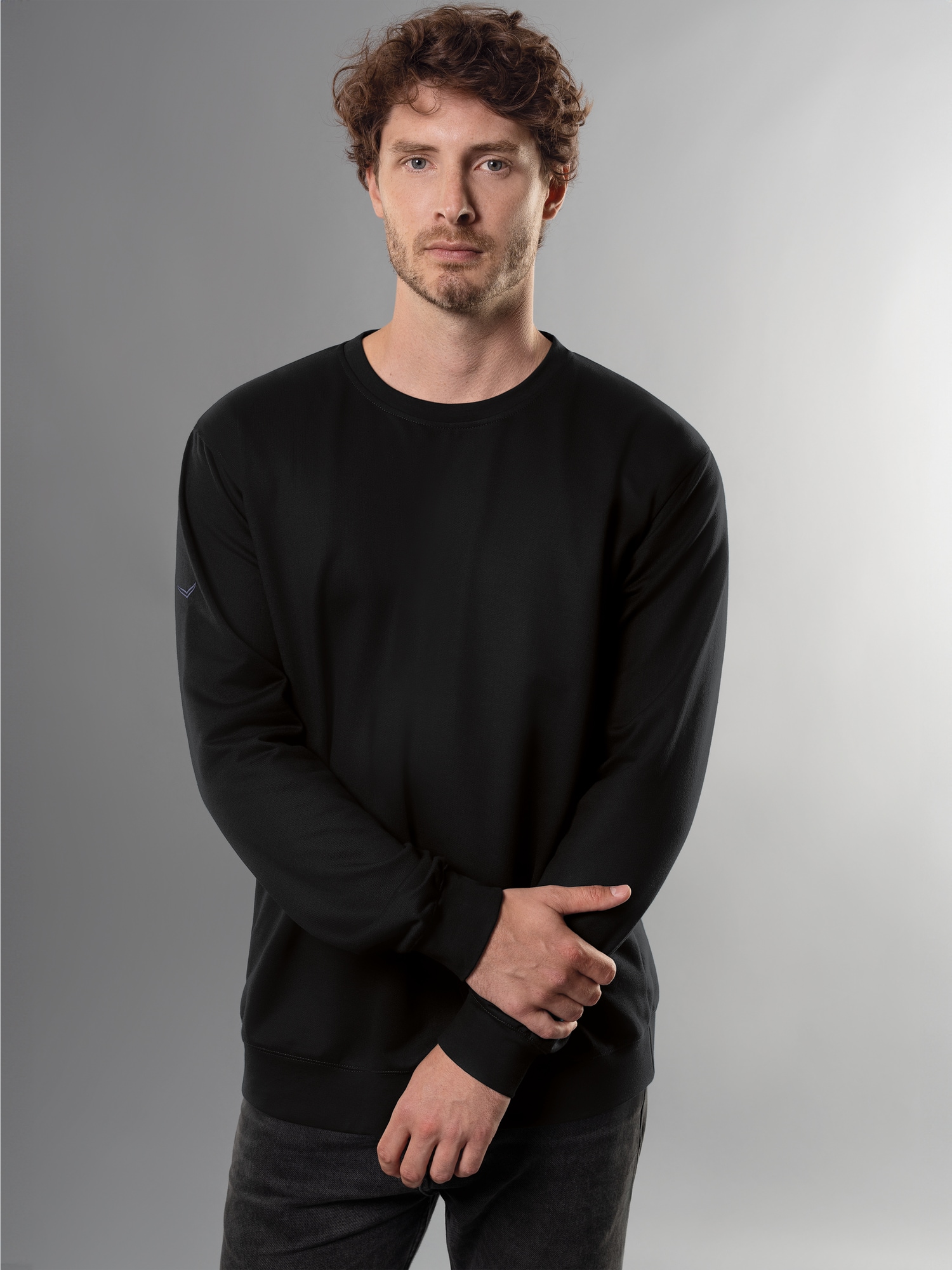 Sweatshirt Schwarz