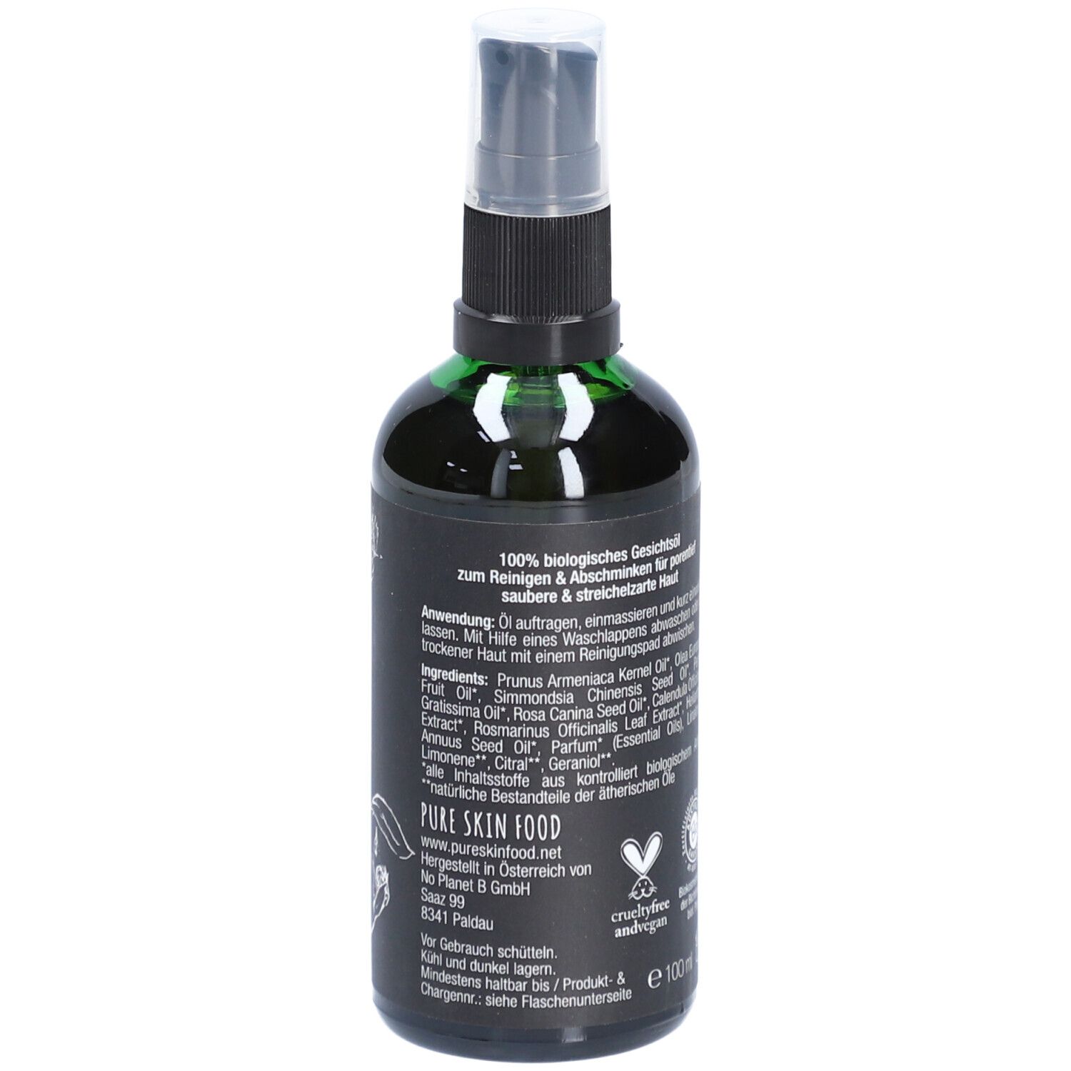 PURE SKIN FOOD Bio Cleansing & Detox Öl