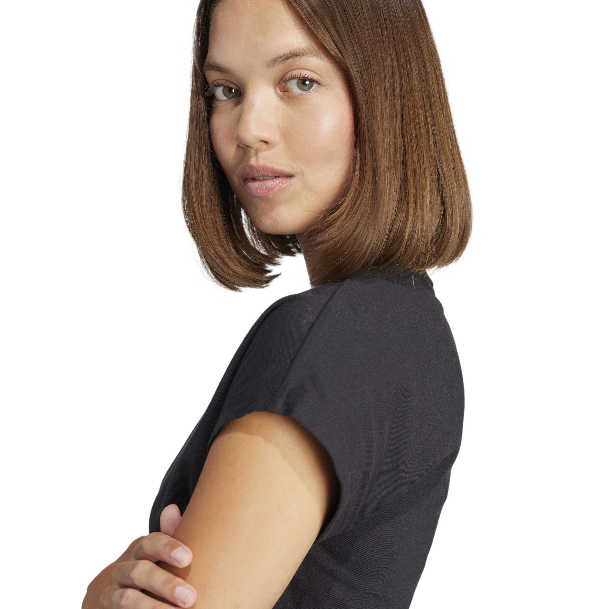 adidas Essentials Linear T-shirt Femmes - Noir