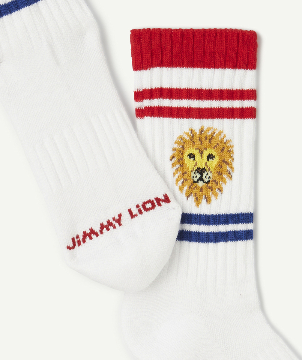 JIMMY LIONPAIRE DE CHAUSSETTES AVEC MOTIF LION