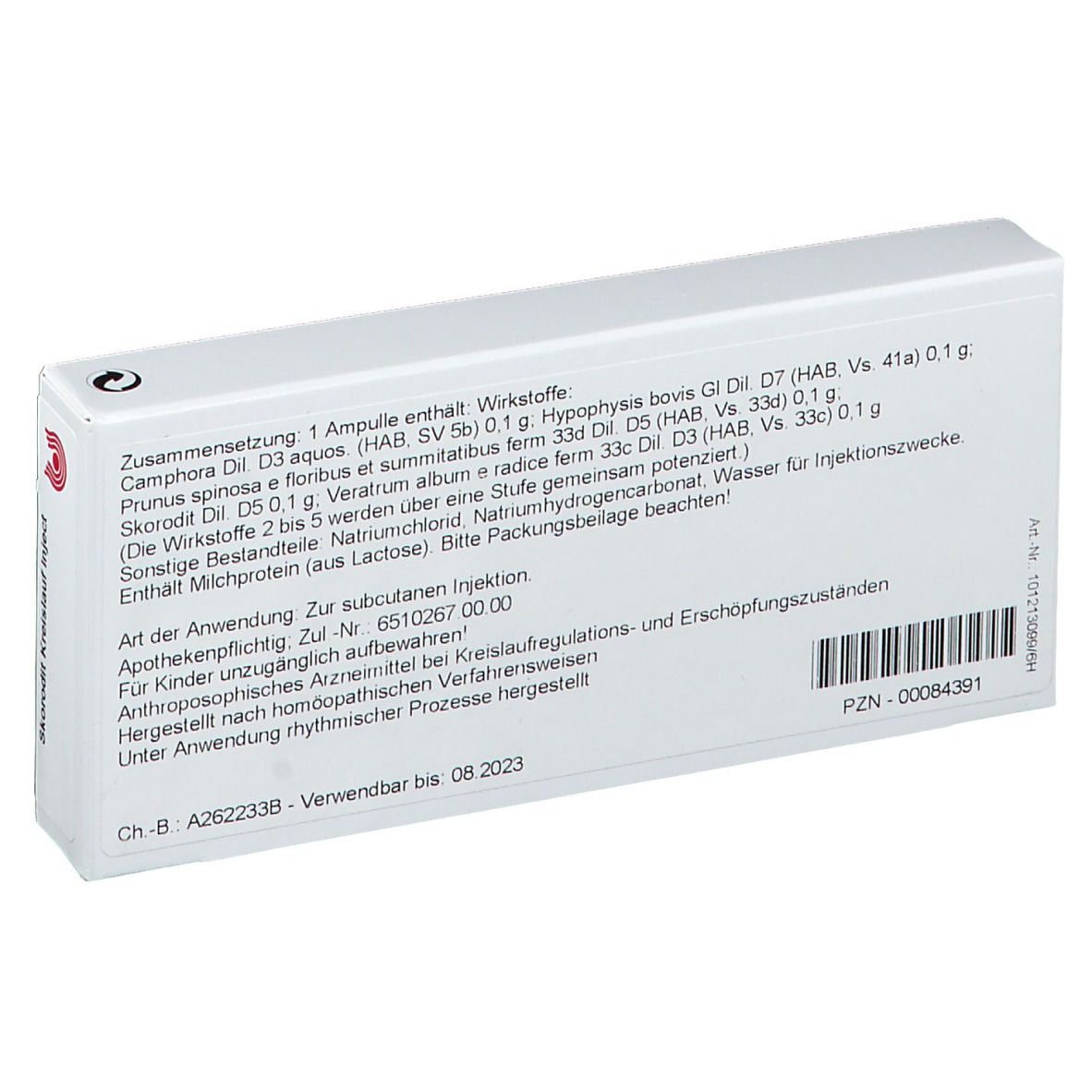 WALA® Skorodit Kreislauf Inject Amp.