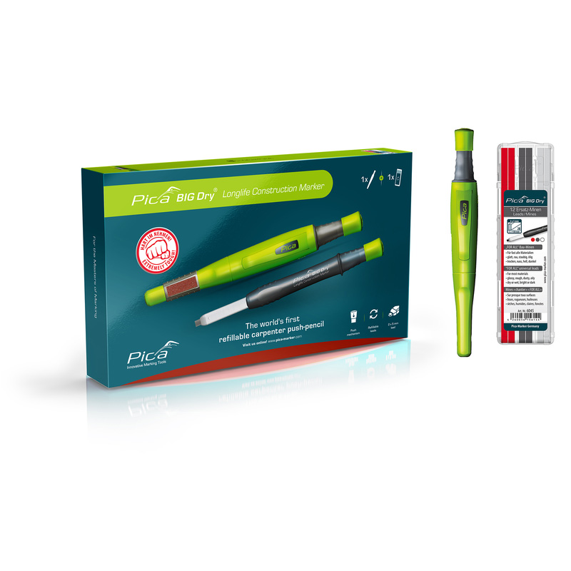 Pica BIG Dry longlife markeerpotlood set 13-delig