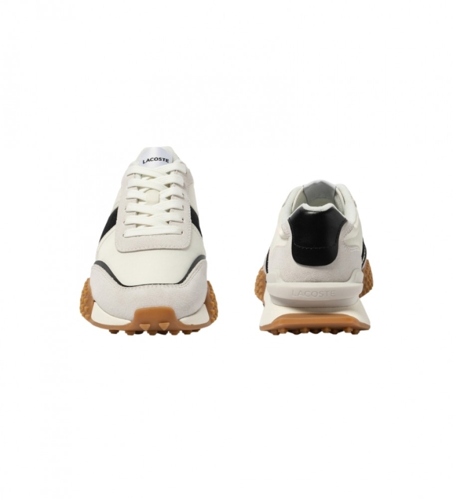Tênis Lacoste L-Spin Deluxe em couro bege