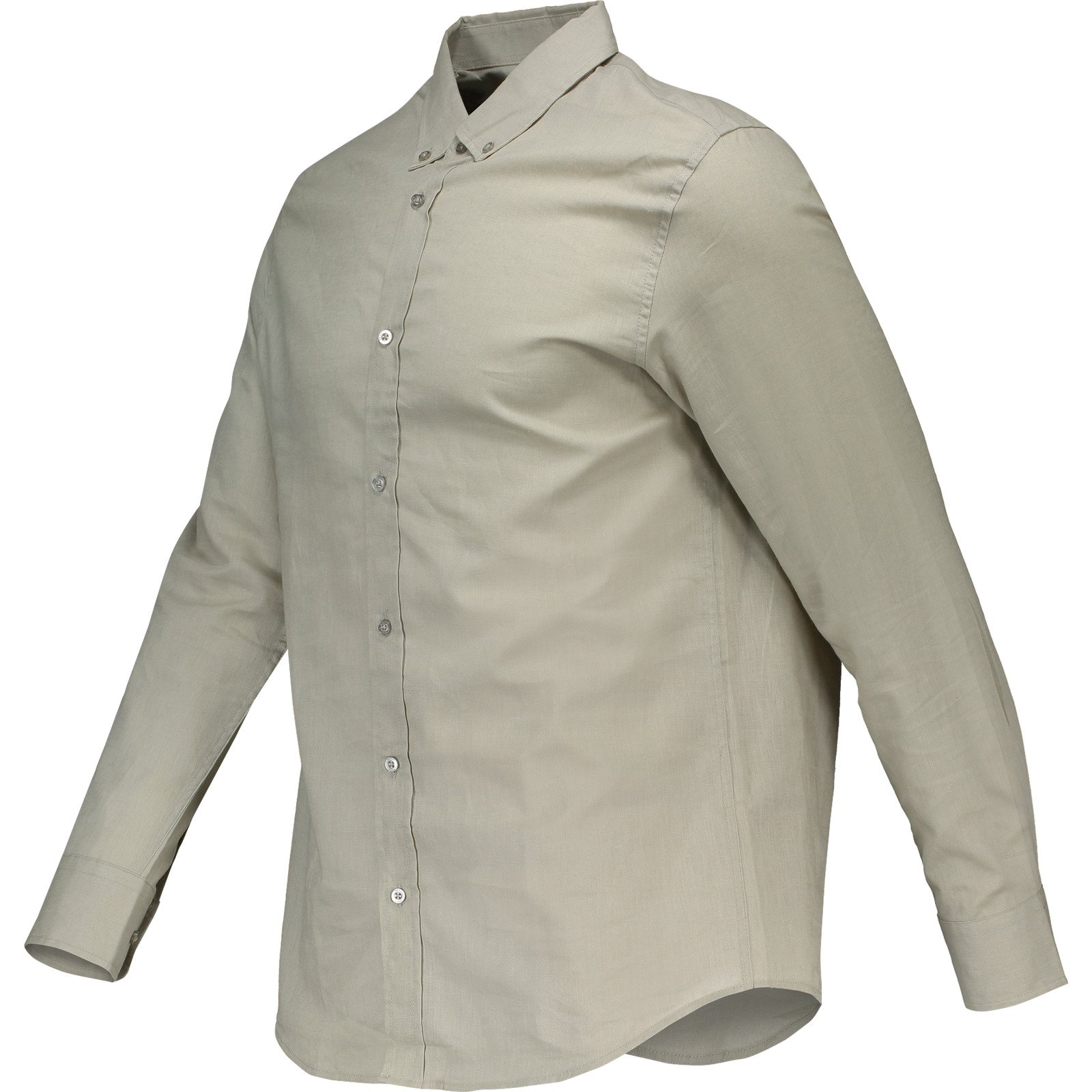 Mexx Herren-Leinenhemd Caleb M, olive