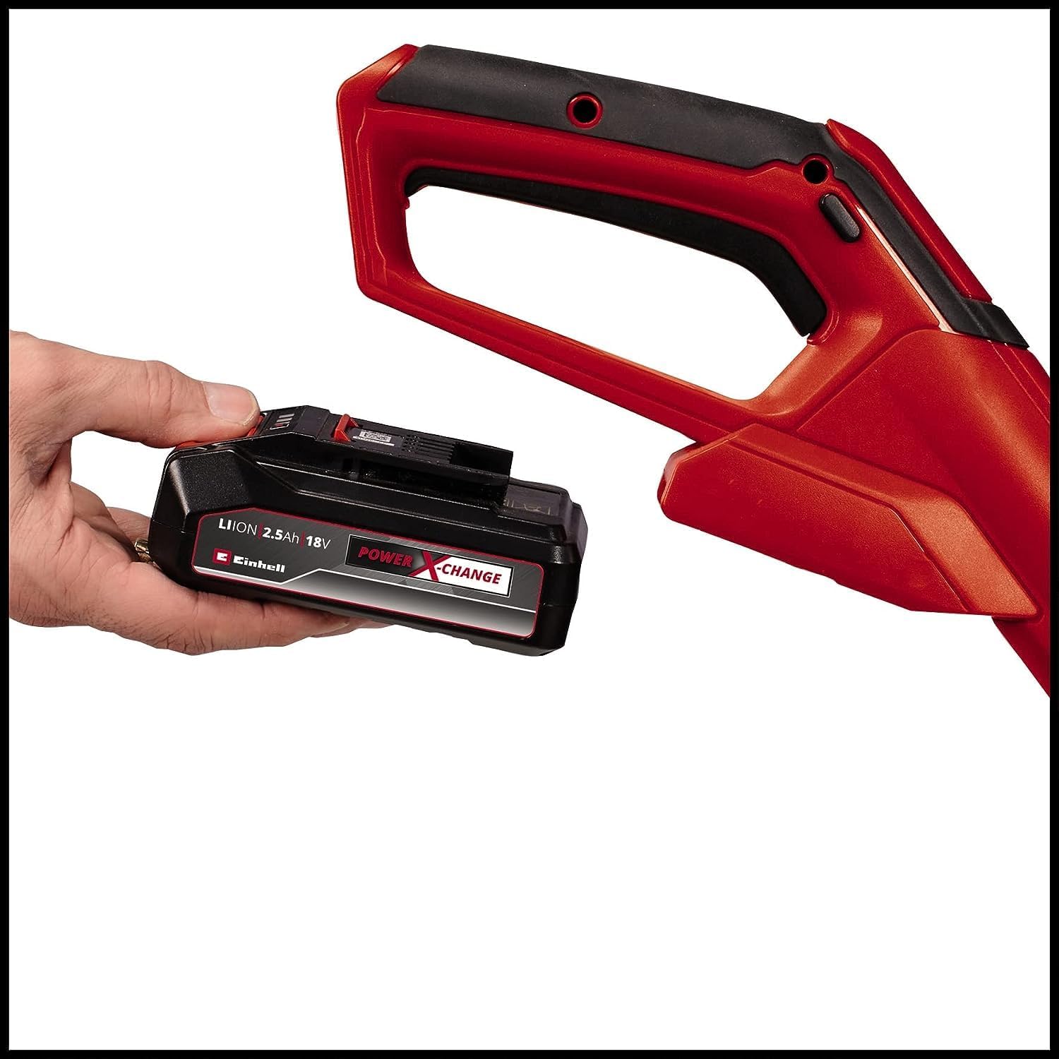Einhell Akku-Rasentrimmer GE-CT 18/28 Li TC-Solo Power X-Change (18 V, inkl. Trimmer Cart, 28 cm Schnittbreite Faden, ohne Akku und Ladegerät)