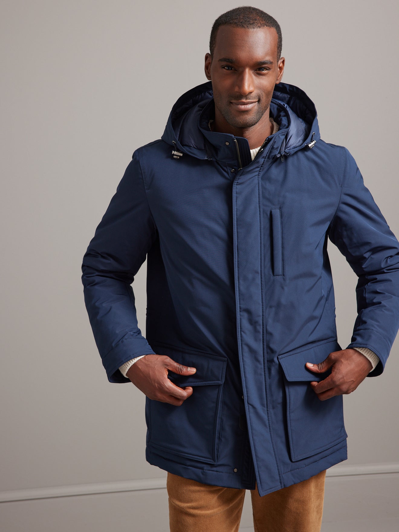 Parka courte city homme
