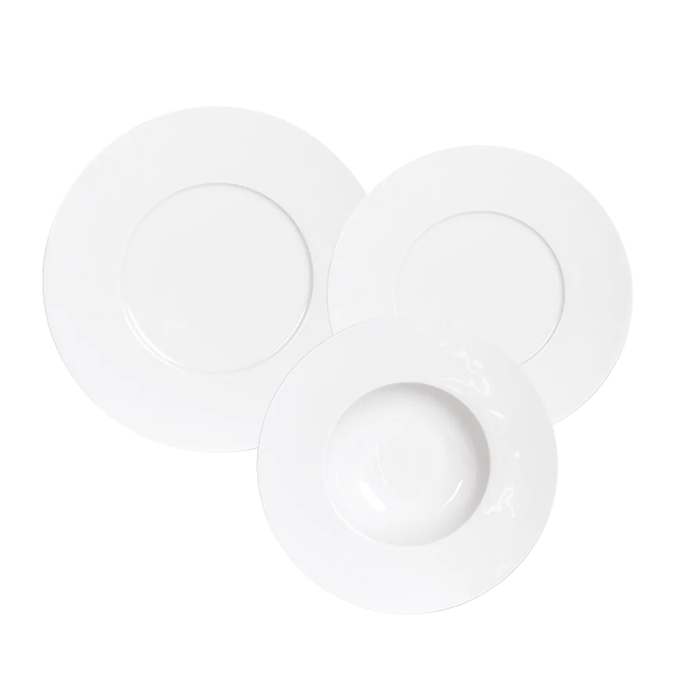 Service d'assiettes Zen 18 pièces Trend'up