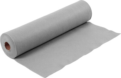 Hobbyfilt Rulle - B 45 CM - 1,5 MM - 180-200 G - Grå - 5 M