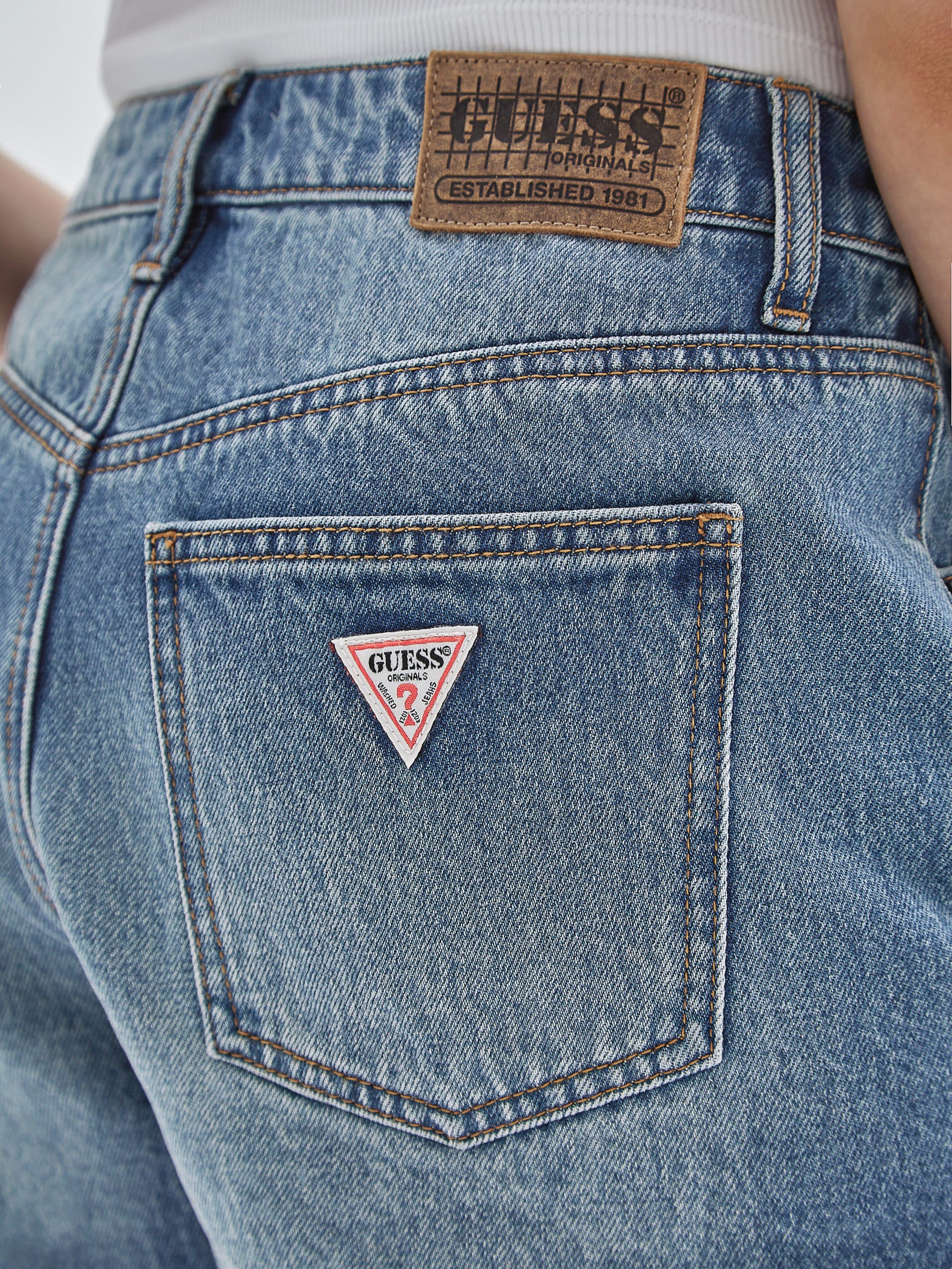 Kit Shorts Jeans Destroyed da GUESS Originals