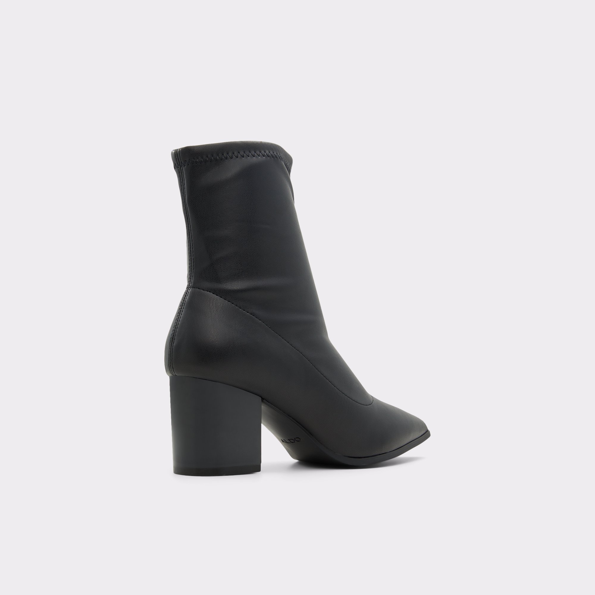 Priella Black Synthetic Stretch Women Ankle boots