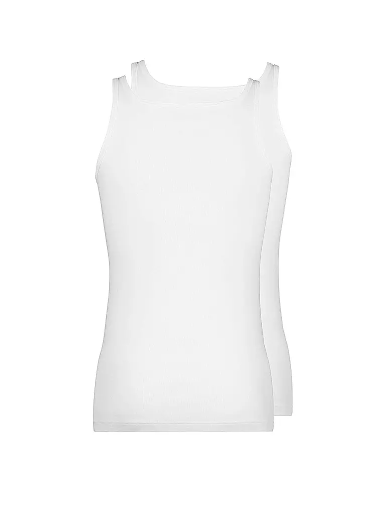 HUBER Trägershirt - Unterhemd  2-er Pkg. 