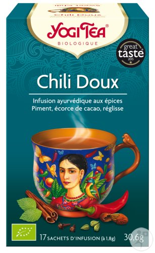 Yogi Tea Chili Doux Bio 17 Sachets Infusion