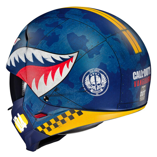 HJC - Casque i20 Vanguard Call Of Duty® MC2SF / Bleu / Jaune / Blanc / Mat