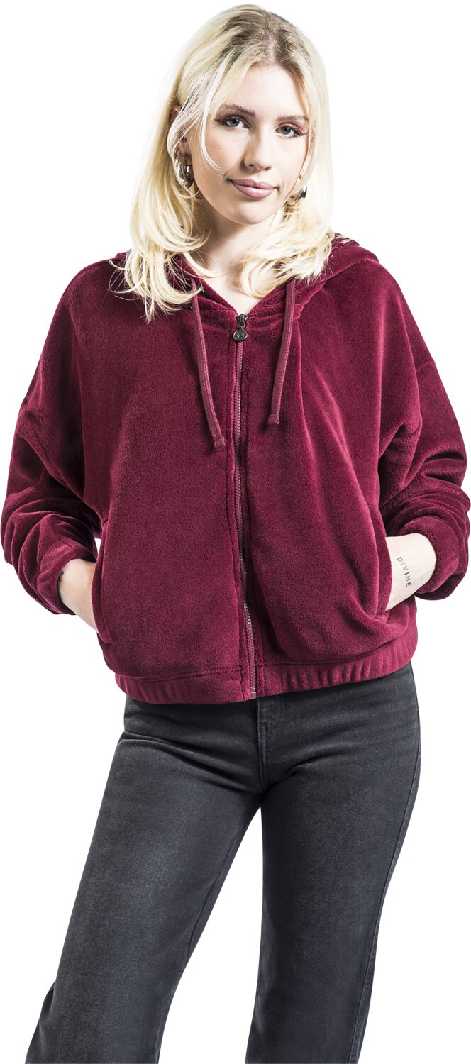 Sweat à capuche fluffy | RED by EMP Sweat-shirt zippé à capuche