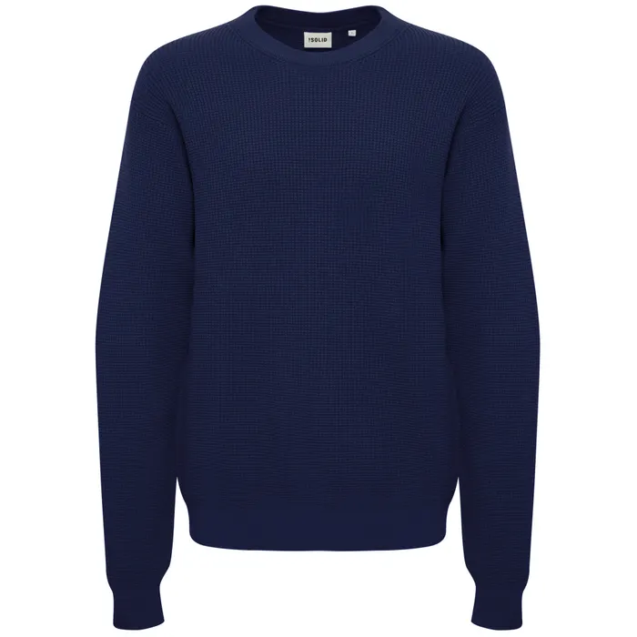 Solid Hami Knit Sweater Heren