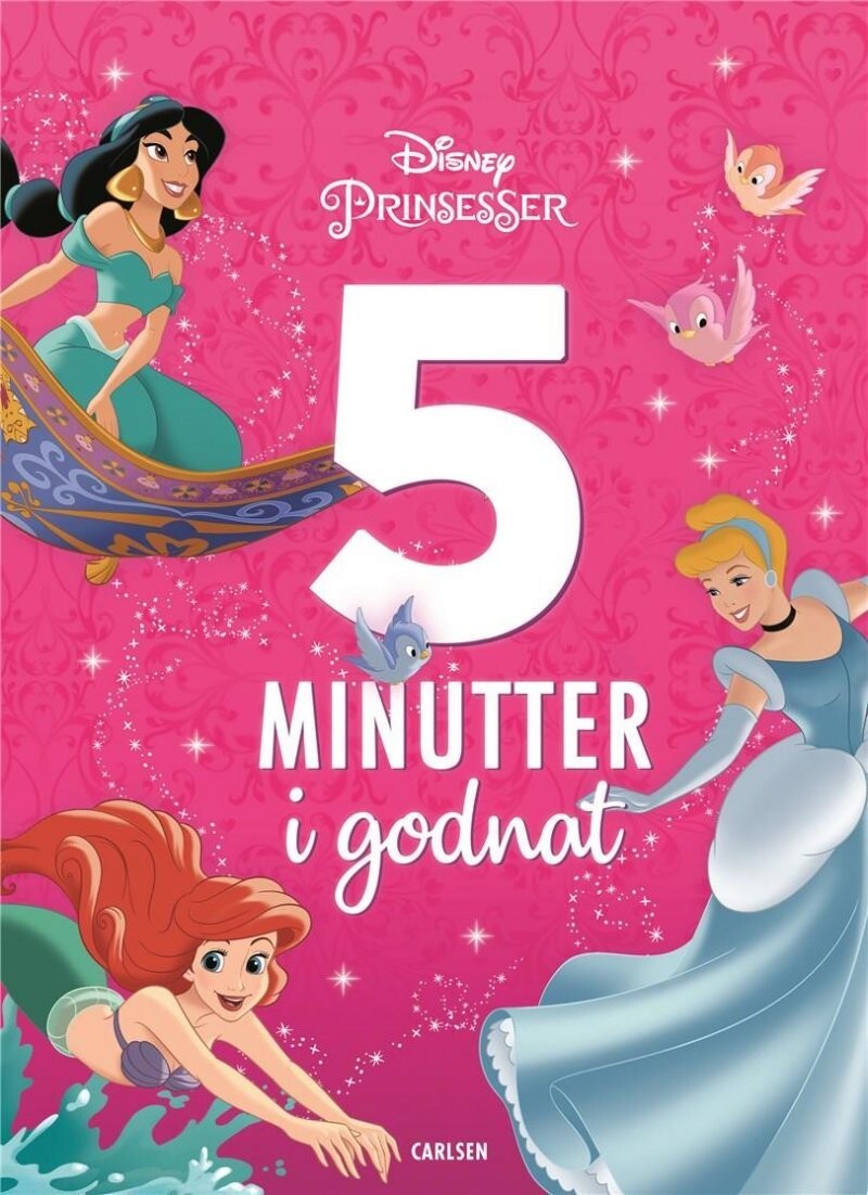 Fem Minutter I Godnat - Disney Prinsesser - Disney - Bog