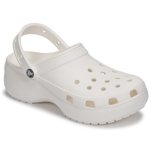 Crocs - CLASSIC PLATFORM CLOG W - Blanc