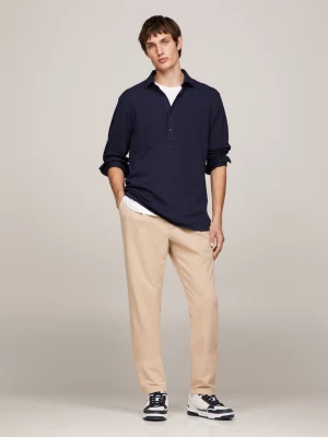 Camisa Popover Piquet de Corte Regular